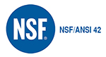 NSF ANSI 42 πιστοποίηση για φίλτρα νερού